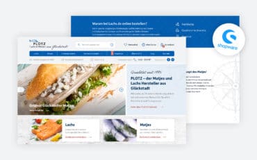 Grafik von Website Relaunch fuer Lachs.de
