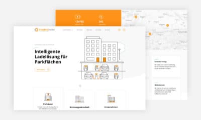 Grafik von ChargeHere 2.0 Website Relaunch