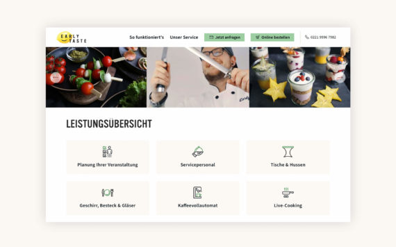 EarlyTaste Portfolio Website